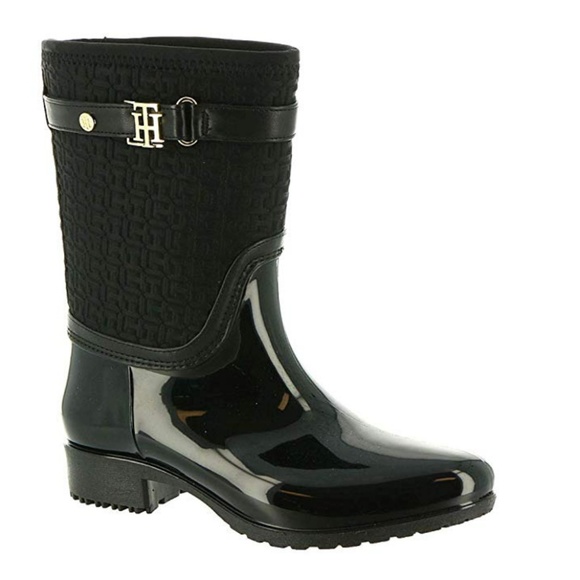 tommy hilfiger floredo rain boot